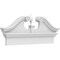 Ekena Millwork Rams Head Architectural Grade PVC Combination Pediment, 36"W x 15-7/8"H x 2-3/4"P PEDPC036X160RHP00 - alternate 1